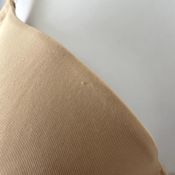 Wacoal French Garden Bra 32C Sand Beige Seamless Underwire T-Shirt Lace NWOT - Picture 3 of 5